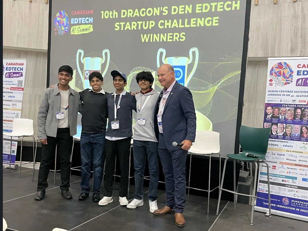 Dragon's Den Pitch Competition Winner - 2025 Canadian EdTech Summit